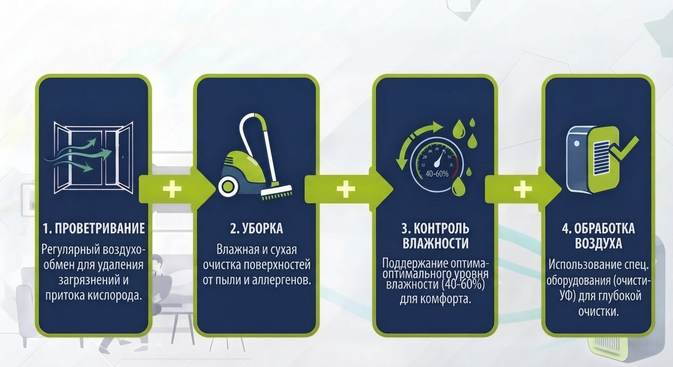 Cпособы поддержания чистоты воздуха